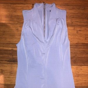 Baby blue top